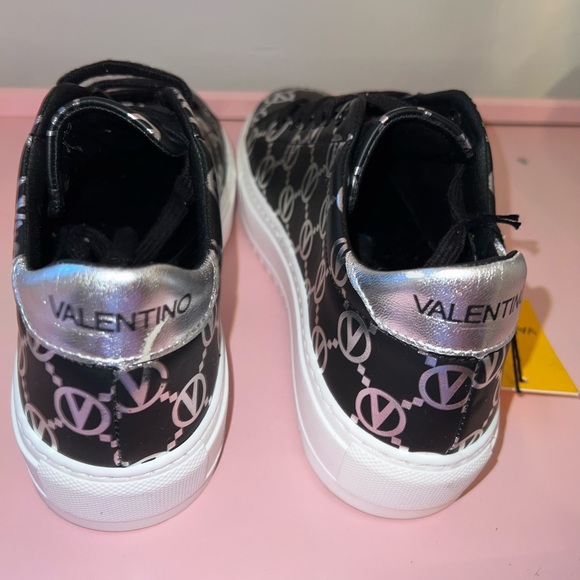 Valentino Shoes - VALENTINO Logo Styled LOW CUT SNEAKERS🌟100% REAL LEATHER